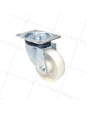 Ruota DI MANUTENZIONE IN POLIPROPILENE DIAMETRO 125 MM CARICO 200 KG - S74P 125 • Caujolle