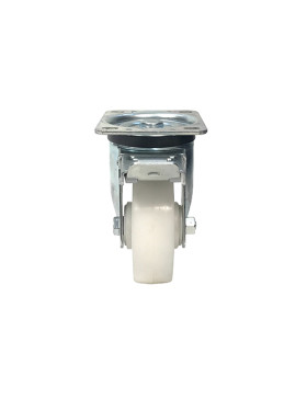Roulette de manutention polypropylène à frein diamètre 125mm -S74P