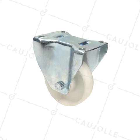 Ruota FISSA DI MANUTENZIONE IN POLIPROPILENE DIAMETRO 125 MM CARICO 200 KG - S75P 125 • Caujolle