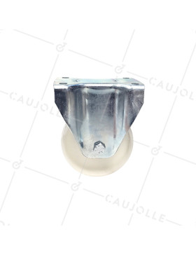 Roulette manutention fixe en polypropylène diamètre 125 mm - S75P