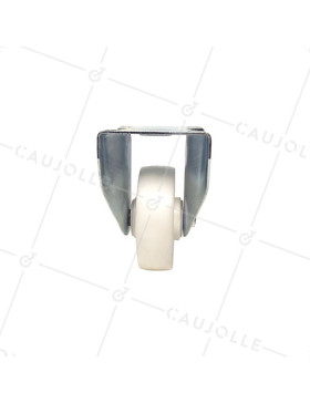 Roulette manutention fixe en polypropylène diamètre 125 mm - S75P