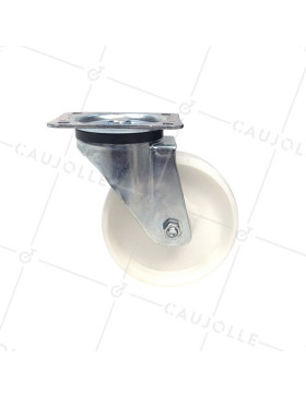Roulette de manutention en polypropylène diamètre 160 mm - S74P