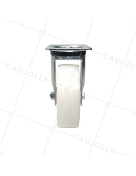 Roulette de manutention en polypropylène diamètre 160 mm - S74P