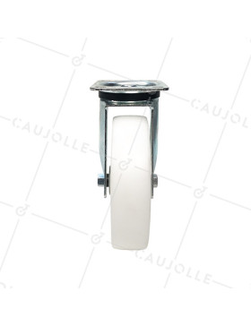 Roulette de manutention en polypropylène diamètre 200 mm - S74P