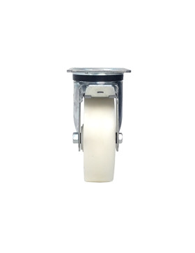 Roulette de manutention polypropylène à frein diamètre 160mm -S74P