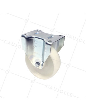 Ruota FISSA DI MANUTENZIONE IN POLIPROPILENE DIAMETRO 160 MM CARICO 200 KG - S75P 160 • Caujolle