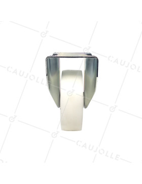 Roulette manutention fixe en polypropylène diamètre 160 mm - S75P