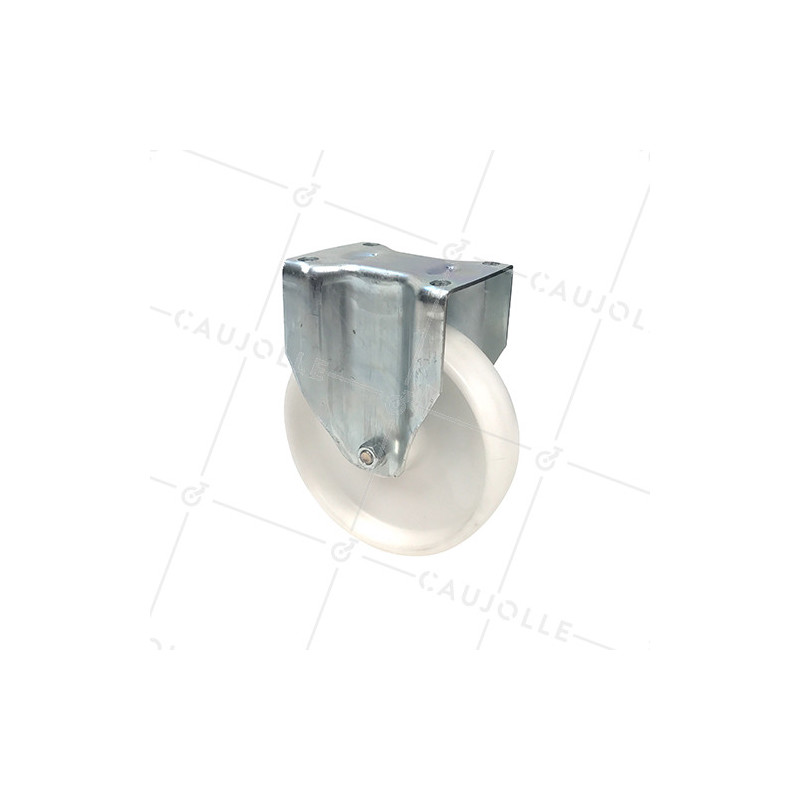 ROULETTE FIXE DE MANUTENTION EN POLYPROPYLÈNE DIAMÈTRE 200 MM CHARGE 200 KG - S75P 200