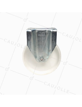 ROULETTE FIXE DE MANUTENTION EN POLYPROPYLÈNE DIAMÈTRE 200 MM CHARGE 200 KG - S75P 200