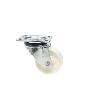 Roulette industrielle pivotante en nylon diamètre 125 mm - S76N