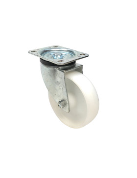 Roulette industrielle pivotante en nylon diamètre 160 mm - S76N
