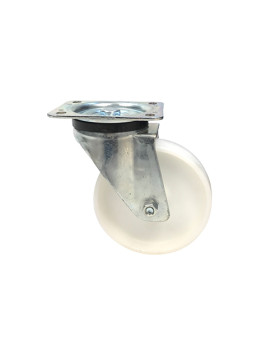 Roulette industrielle pivotante en nylon diamètre 160 mm - S76N