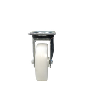 Roulette industrielle pivotante en nylon diamètre 160 mm - S76N