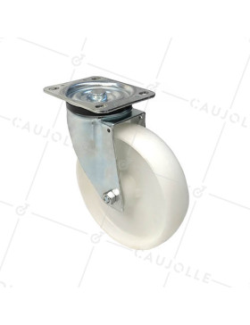 Ruota DI MANUTENZIONE AD ALTA CAPACITÀ IN NYLON DIAMETRO 200 MM CARICO 450KG - S76N 200 • Caujolle