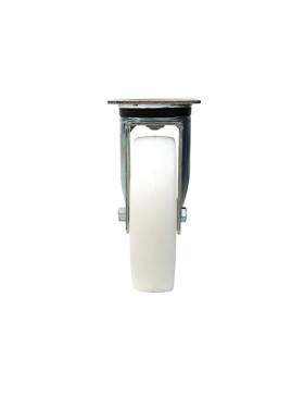 Roulette industrielle pivotante en nylon diamètre 200 mm - S76N