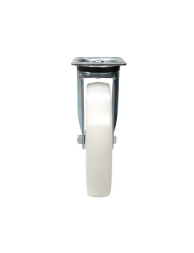 Roulette industrielle pivotante en nylon diamètre 250 mm - S76N