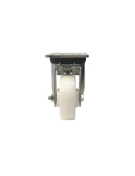 Roulette pivotante à frein renforcée en nylon diamètre 125mm -S78N