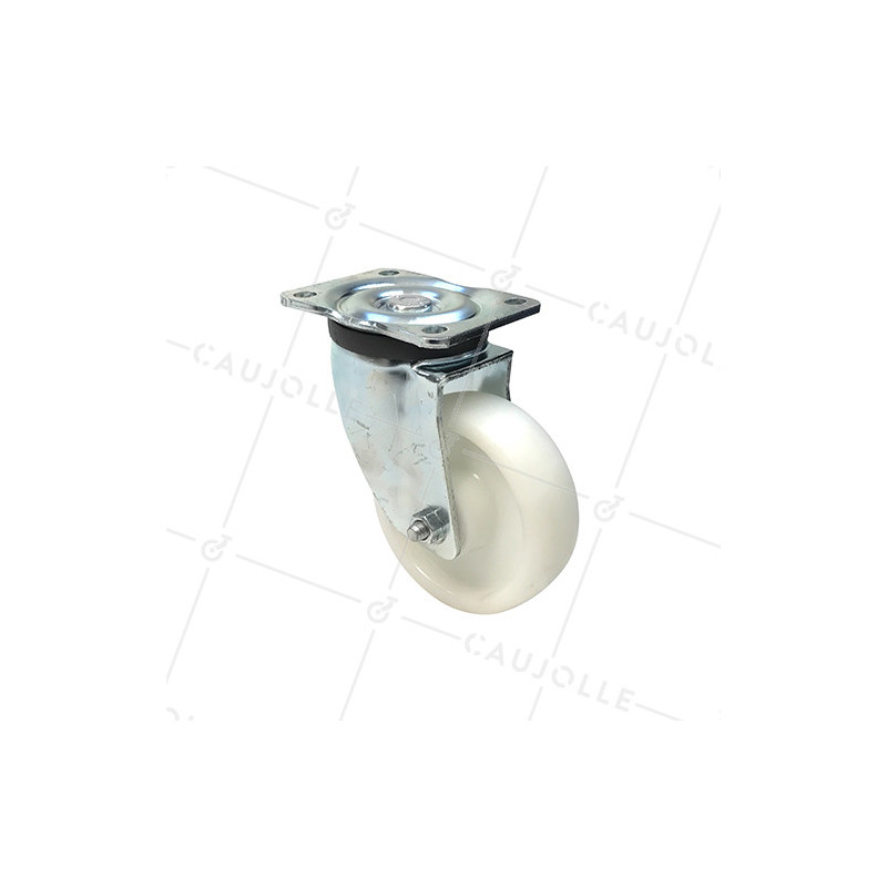 Roulette pivotante renforcée en nylon diamètre 160 mm - S78N