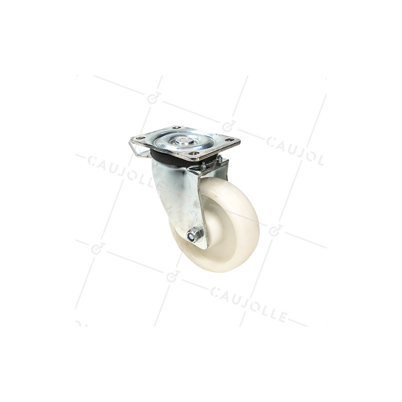 Roulette pivotante à frein renforcée en nylon diamètre 160mm -S78N