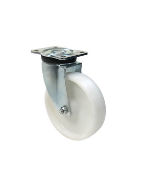 Roulette pivotante renforcée en nylon diamètre 200 mm - S78N