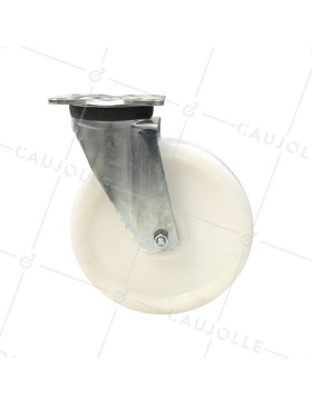 Roulette pivotante renforcée en nylon diamètre 250 mm - S78N