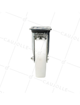 Roulette pivotante à frein renforcée en nylon diamètre 200mm -S78N