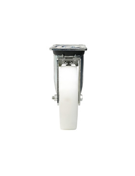 Roulette pivotante à frein renforcée en nylon diamètre 200mm -S78N