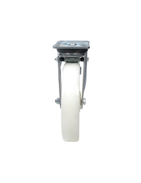 Roulette pivotante à frein renforcée en nylon diamètre 250mm -S78N
