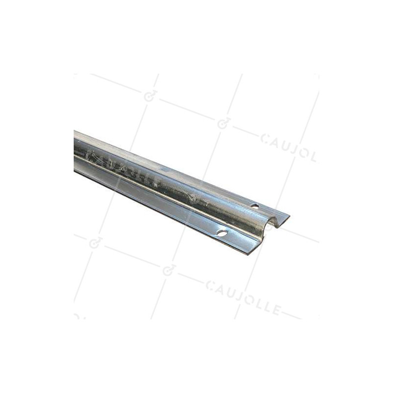 RAIL PER PORTA DI 3 METRI A PROFILO RONDO DI 19 MM DI LARGHEZZA DA VITARE NEL SUOLO