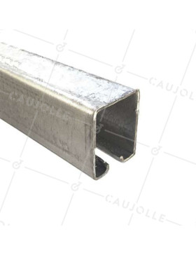 RAIL DE 3 MÈTRES POUR PORTE SUSPENDUE DE GRANGE DE 750 KILOS - RAIL 4.5.4 • Caujolle