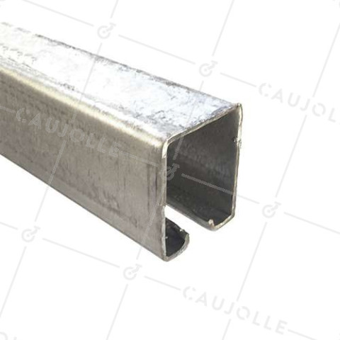 RAIL DE 3 MÈTRES POUR PORTE SUSPENDUE DE GRANGE DE 750 KILOS - RAIL 4.5.4 • Caujolle