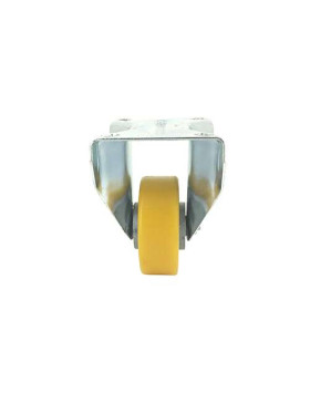 Roulette fixe en polyuréthane diamètre 80 mm - S75AR