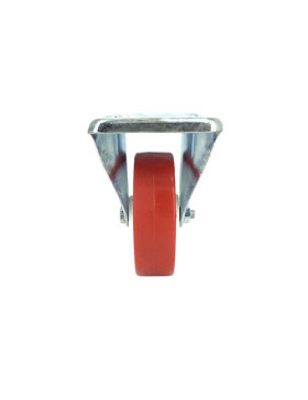 Roulette fixe en nylon polyuréthane diamètre 100 mm