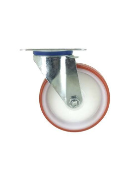 Roulette pivotante en nylon polyuréthane diamètre 125 mm