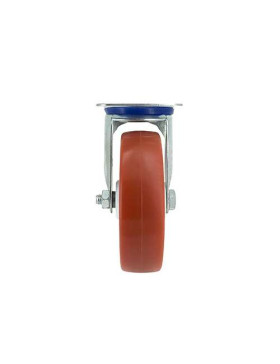 Roulette pivotante en nylon polyuréthane diamètre 125 mm