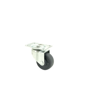 Roulette d'ameublement pivotante en polypropylène diamètre 35mm
