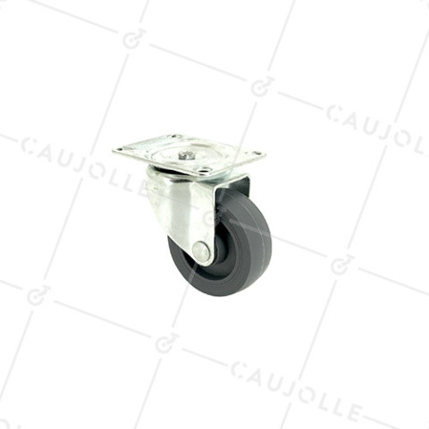 Ruota D'ARREDO POLIPROPILENE DIAMETRO 42 MM CARICO 20 KG - S12PP42 • Caujolle