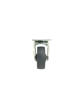 Roulette d'ameublement pivotante en polypropylène diamètre 42mm