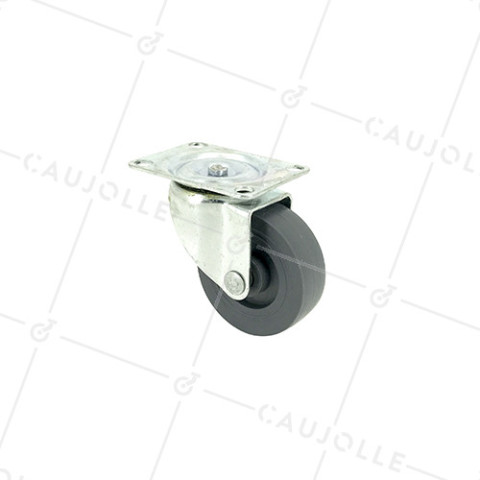 Ruota D'AMEUBLEMENT POLIPROPILENE DIAMETRO 50 MM CARICO 30 KG - S12PP50 • Caujolle