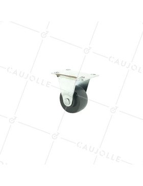 Ruota FISSA PER MOBILI POLIPROPILENE DIAMETRO 30 MM CARICO 15 KG - S18PP30 • Caujolle