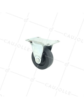 Ruota FISSA PER MOBILI IN POLIPROPILENE DIAMETRO 42 MM CARICO 20 KG - S18PP42 • Caujolle