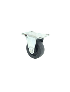Roulette d'ameublement fixe en polypropylène diamètre 42mm