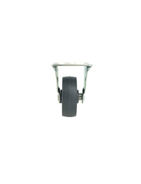 Roulette d'ameublement fixe en polypropylène diamètre 42mm