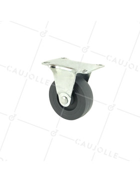 Ruota FISSA PER MOBILI IN POLIPROPILENE DIAMETRO 50 MM CARICO 30 KG - S18PP50 • Caujolle
