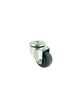 Roulette d'ameublement à oeil en polypropylène diamètre 30mm