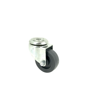 Roulette d'ameublement à oeil en polypropylène diamètre 42mm