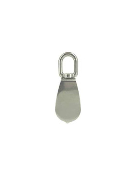 POULIE SIMPLE EN INOX MARIN 316 DIAMÈTRE 30 MM CHARGE 500 KG 