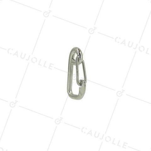MOSCHETTONE IN ACCIAIO INOSSIDABILE MARINO 316 A Molla LUNGHEZZA 60 MM CARICO 120 KG • Caujolle