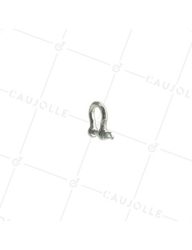MANIGLIA INOX MARINA 316 PER CORDA DI 7 MM CARICO 100 KG • Caujolle