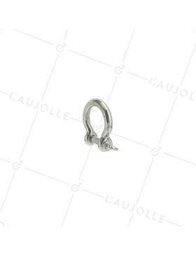 MANIGLIA IN ACCIAIO INOX MARINO 316 PER CORDA DI 16 MM CARICO 400 KG • Caujolle